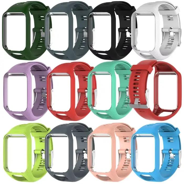 OOTDTY – bracelet de rechange en Silicone pour montre GPS TomTom Runner 2 3 Spark 3