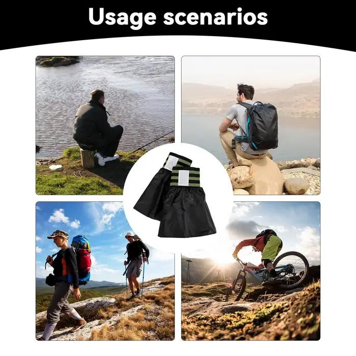 Guêtres de trail running réglables