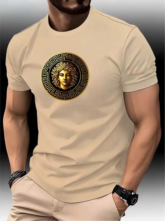 T-shirt de course à col rond pour homme