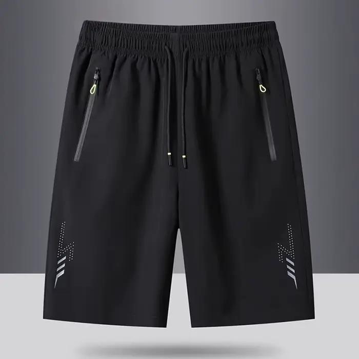 Shorts de sport d été polyester pour hommes grandes tailles course gym entraînement confortables légères et séchage rapide pour homme occasions spéciales