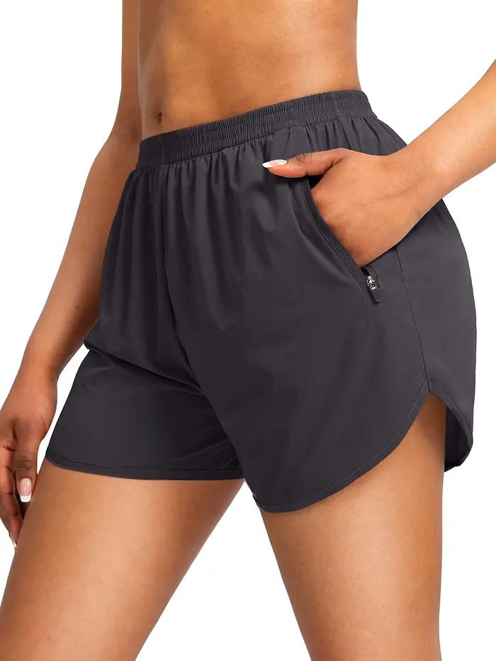 Short de course 2 en 1 pour femme