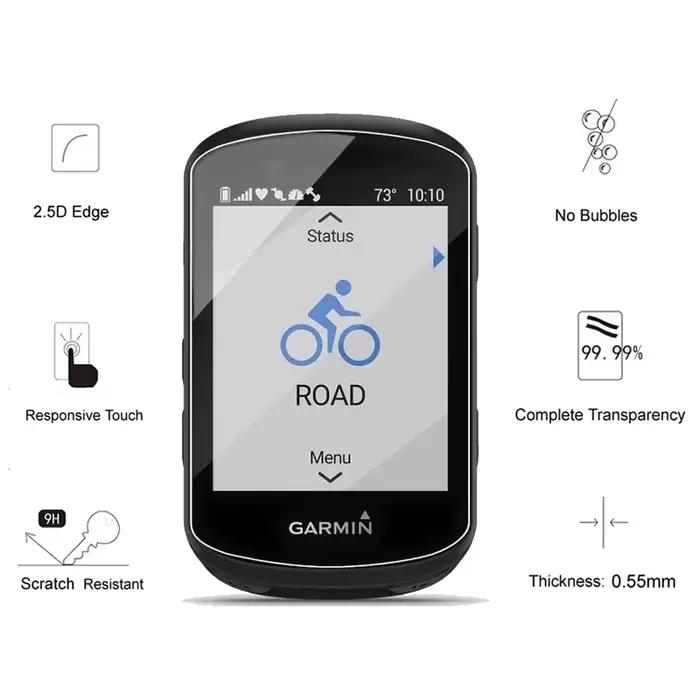 5/1 pièces verre trempé pour Garmin Edge 130 520 Plus 530 820 830 1040 1030 GPS chronomètre de vélo Film de protection d'écran accessoires