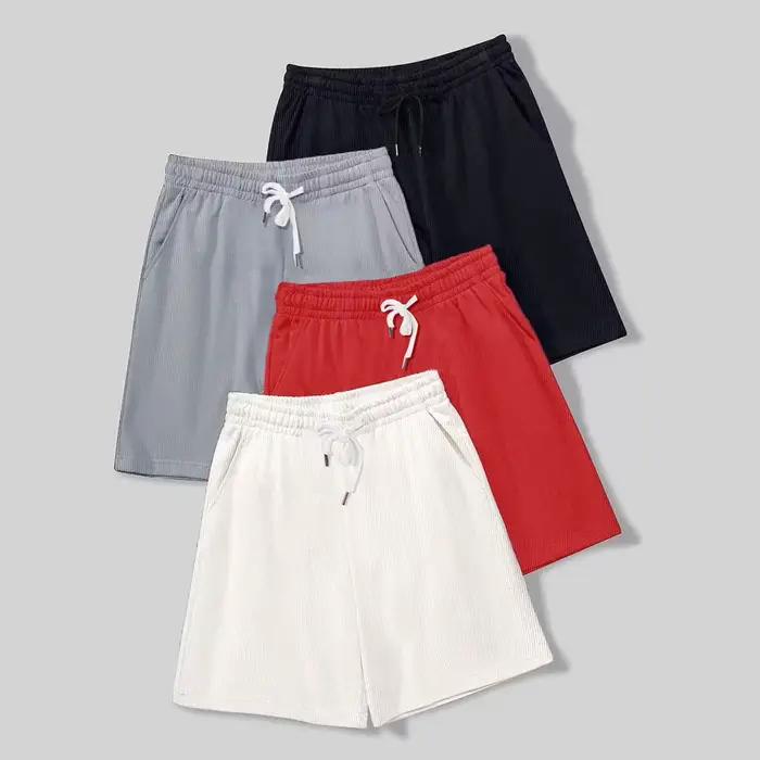 Shorts de Sport Polyester Hommes Confortables pour Jogging Gym Basket Fitness Plage Occasions Spéciales