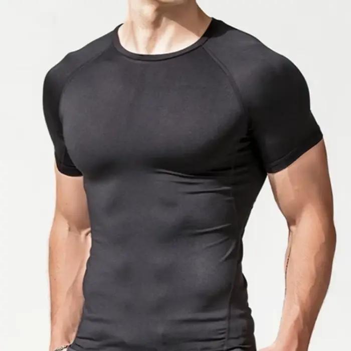 T-shirt de compression à manches courtes pour homme