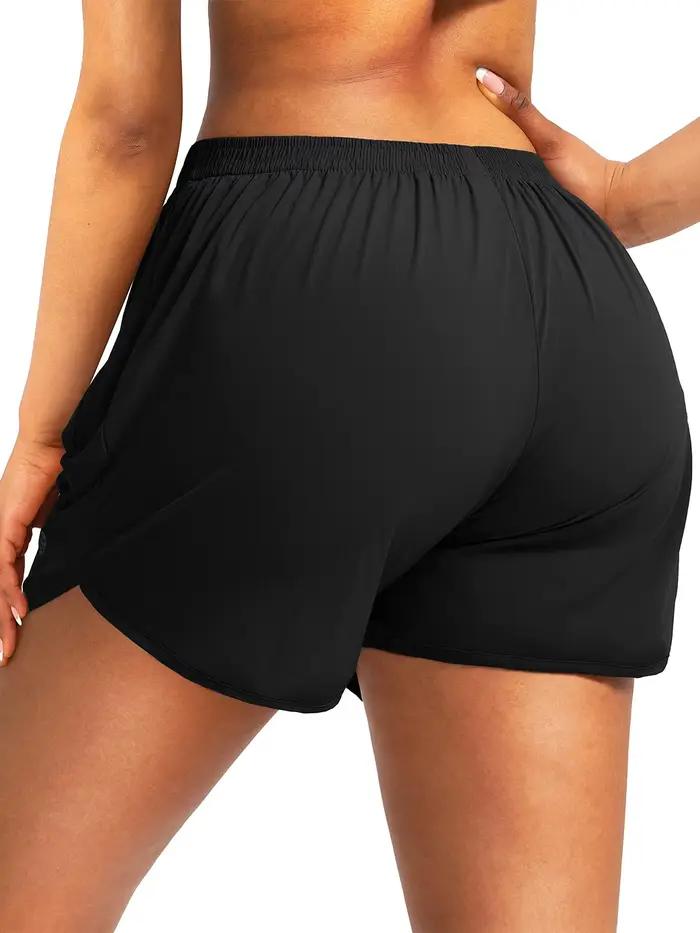 Short de course 2 en 1 pour femme