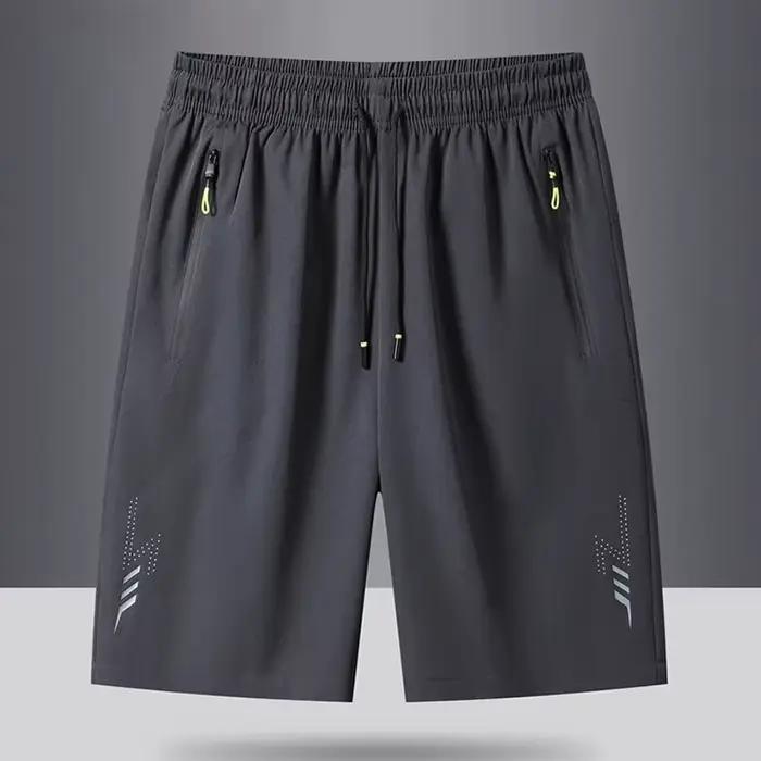 Shorts de sport d été polyester pour hommes grandes tailles course gym entraînement confortables légères et séchage rapide pour homme occasions spéciales