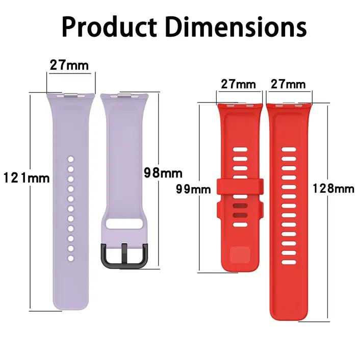 Bracelet en silicone d'origine pour montre connectée Redmi Watch 4 5 6