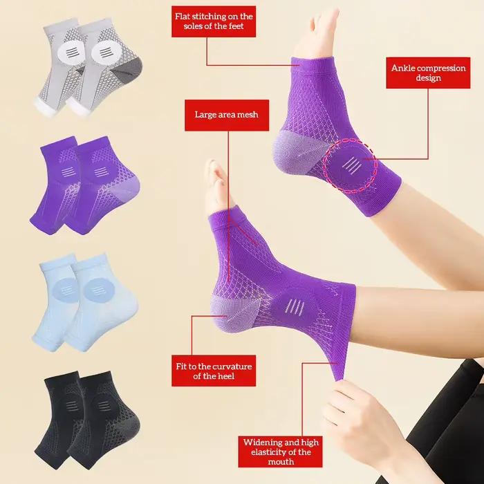 Chaussettes de protection de cheville Anti-entorse unisexes