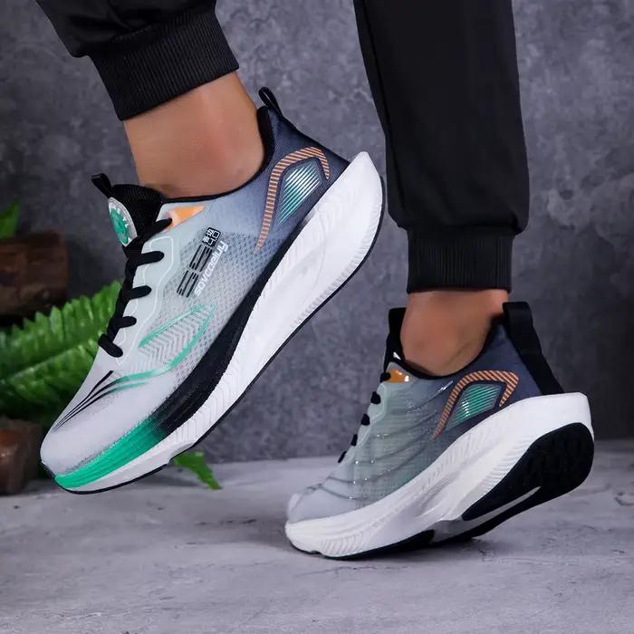 Chaussures de course pour hommes avec plaque en carbone