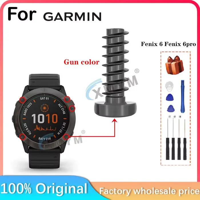 Remplacement et réparation de vis de cadran de montre, F ou Garmin Fenix 6, Fenix 6Pro