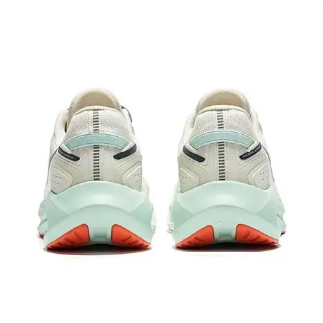 Saucony Phoenix Inferno Firebird 3 Chaussures de course confortables à tige basse pour entraînement et sprint Unisexe Beige Gris vert S28227-2