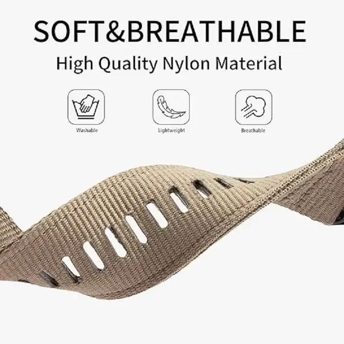 Bracelet de montre tactique en nylon de 24 mm pour Garmin Venu X1