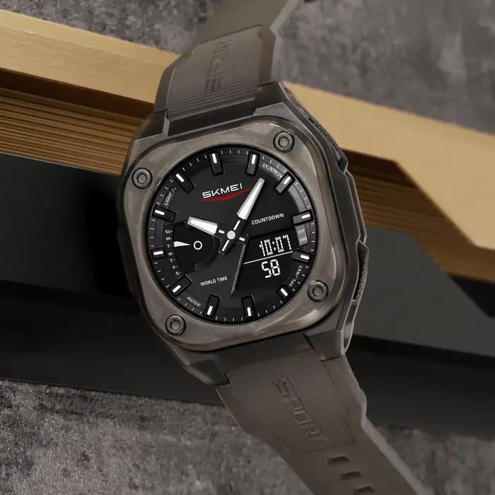 SKMEI affaires montre électronique numérique mode sport montres à Quartz pour hommes femmes étanche