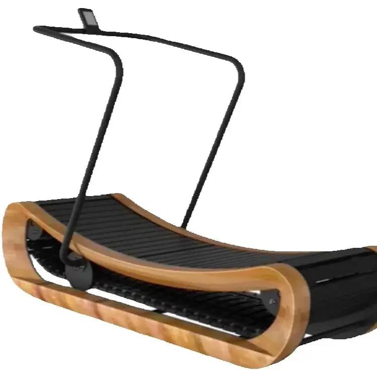 SRChain-Tapis de course en bois non alimenté OEM