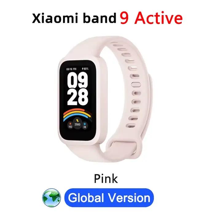 Nouvelle version mondiale Xiaomi Smart Band 9 Active, écran TFT 1,47'', plus de 100 cadrans de montr