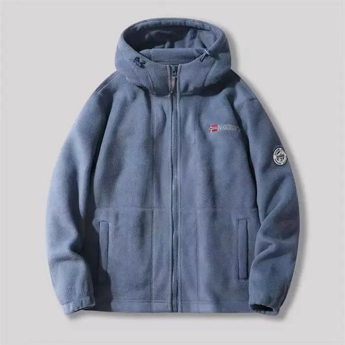 Veste de sport chaude et épaisse de haute qualité, avec chapeau, veste patagonie, confortable, coupe