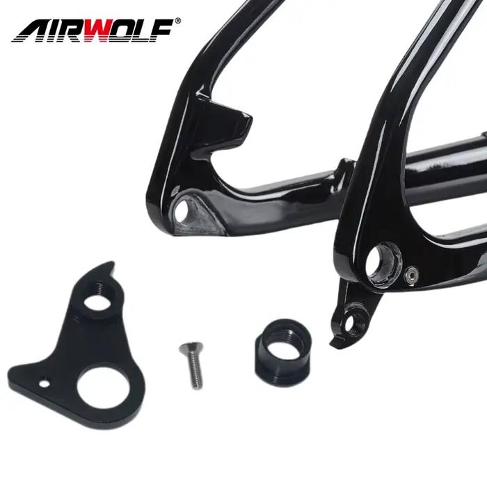 AIRWOLF-Cintre de dérailleur arrière pour vélo de route et VTT, crochet de vélo à dégagement rapide,