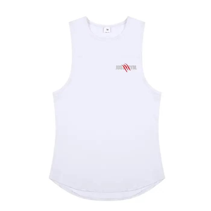 Gilets de course hommes coton décontracté confortable Fitness entraînement ample débardeurs de gymna
