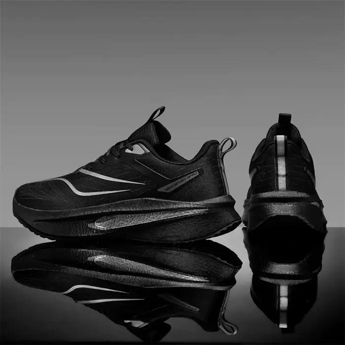 Chaussures de course pour hommes avec plaque en carbone, spécialité marathon, respirantes, légères,