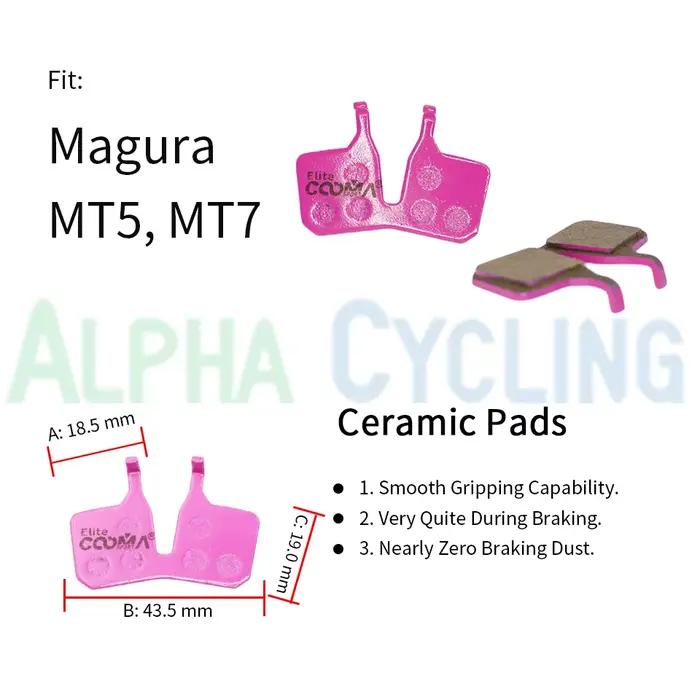 4 paires de plaquettes de frein à disque de vélo en céramique, pour Magura MT7 PRO, MT7, MT TRAIL CA