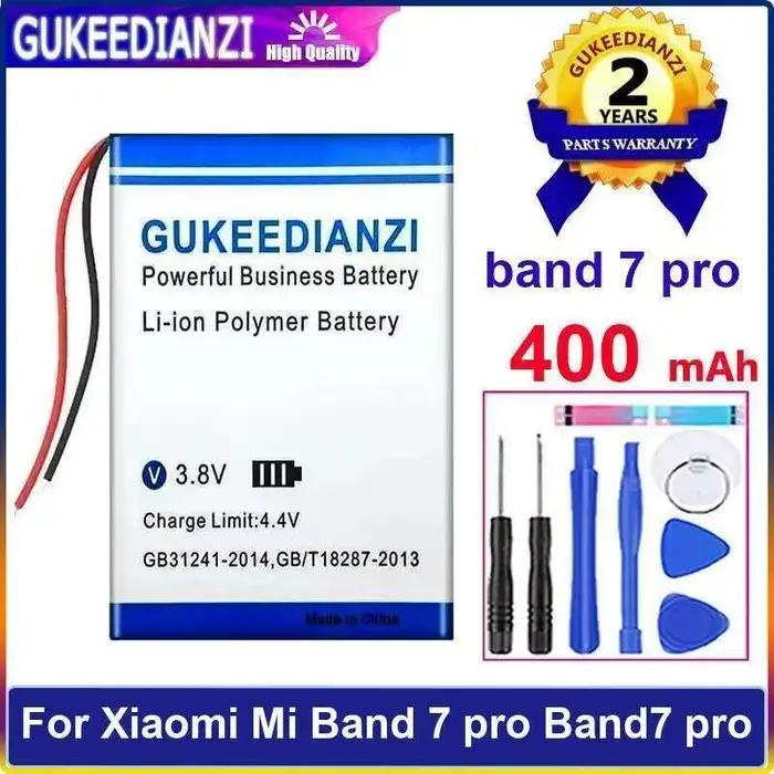 Batterie de montre 400Mah pour Xiaomi MI Band 7 Pro Band7, remplacement fiable, longue durée