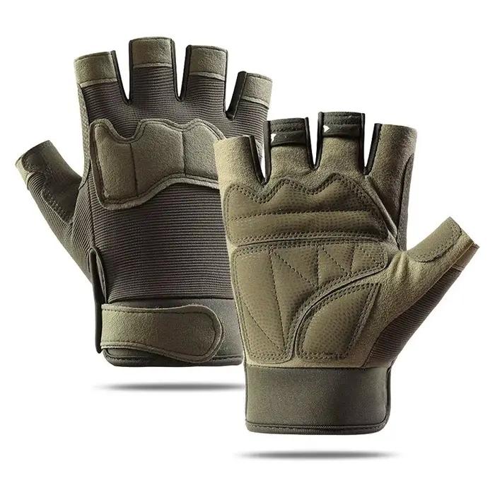 Gants antidérapants demi-doigt, gants avancés adaptés au cyclisme, la randonnée, l'entraînement, les