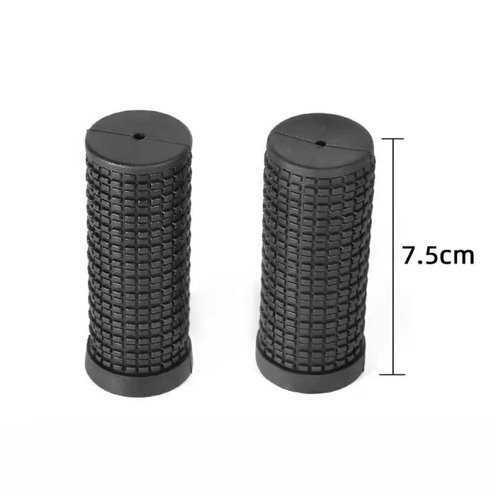 Pour Shimano SL-RS35 vtt poignées de guidon de vélo 22.2x75mm barre courte torsion couverture poigné