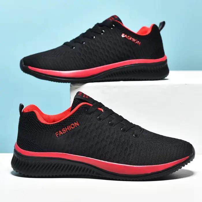 Offre spéciale chaussures de course légères hommes femmes baskets respirantes grande taille 47 48 ba