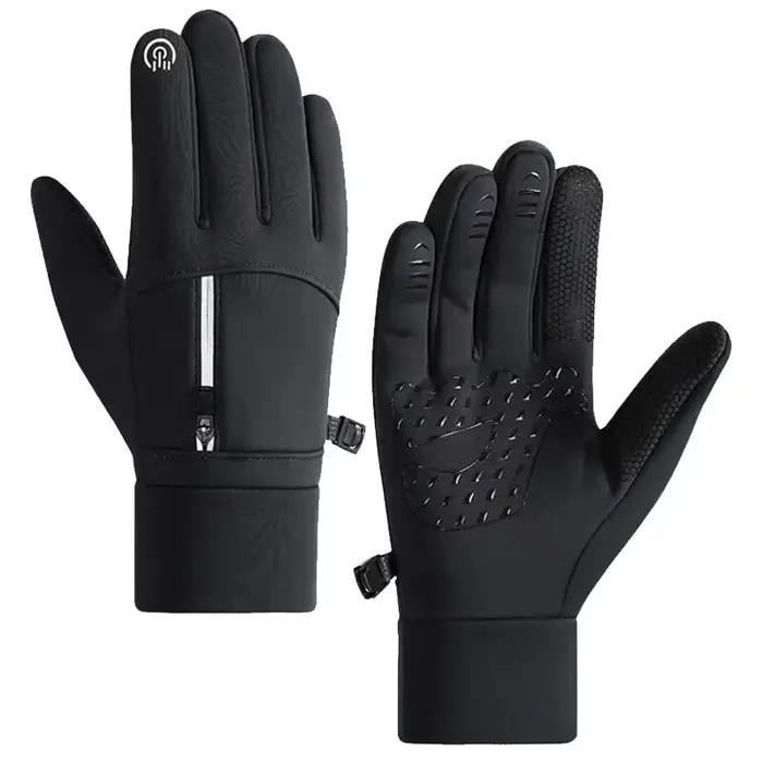Gants d'hiver imperméables, gants de Sport thermiques pour hommes et femmes, pour course à pied, cyc