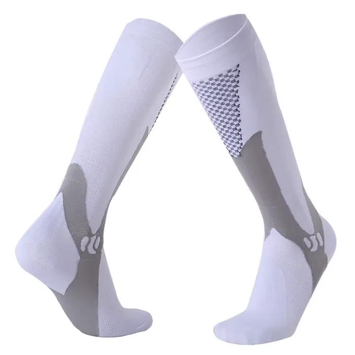 1 paire de chaussettes de Compression haute Performance pour Marathon, course à pied et randonnée, c
