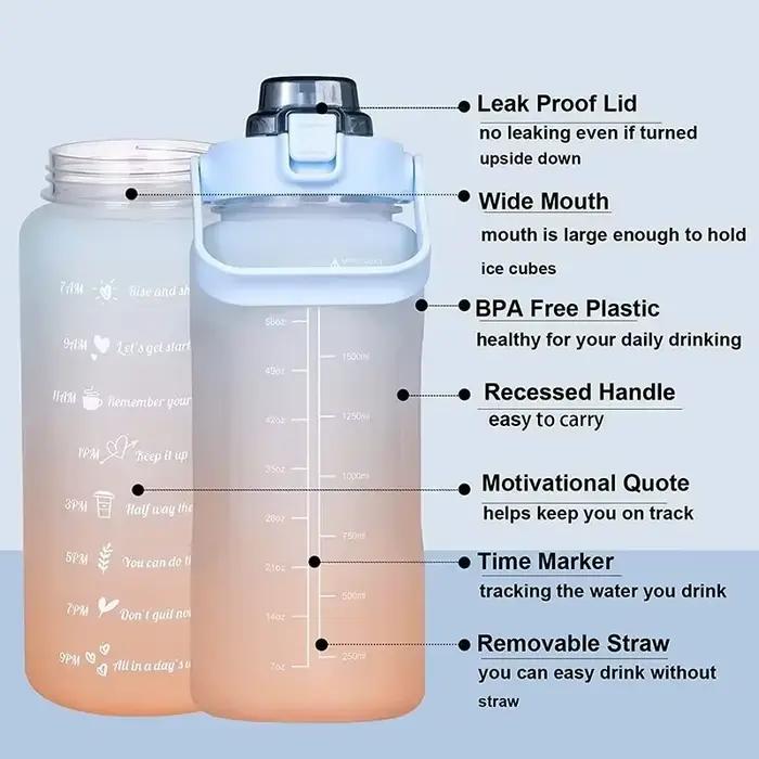Bouteille d'eau de sport pour course à pied