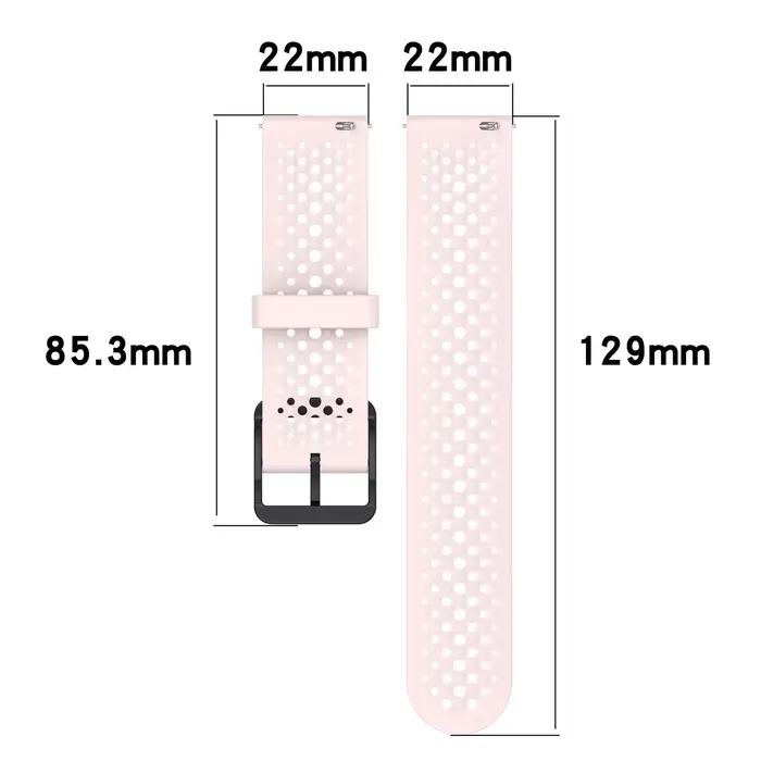 20 22mm Sport Bracelet respirant pour COROS Pace 3 2