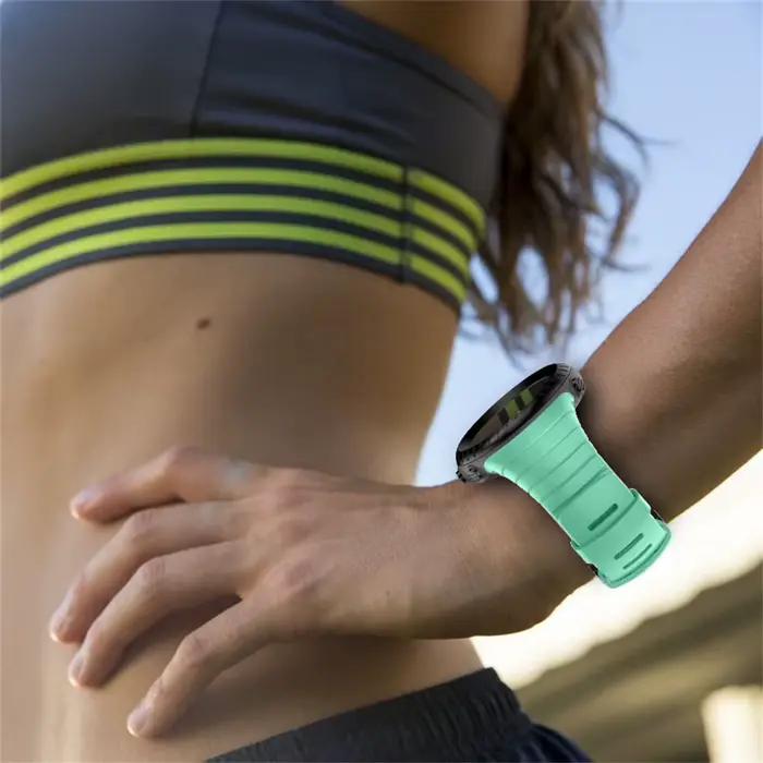 Pour bracelet de montre Suunto Core bracelet en Silicone de haute qualité avec bracelet à boucle noire avec Suunto Core