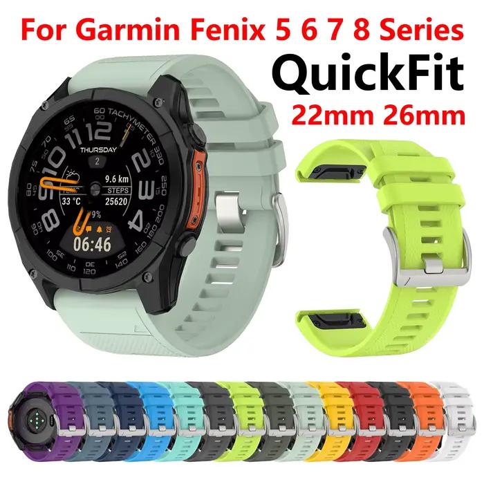 Bracelet de montre pour Garmin Fenix 5 5X PLUS 6 6X PRO 7 7X