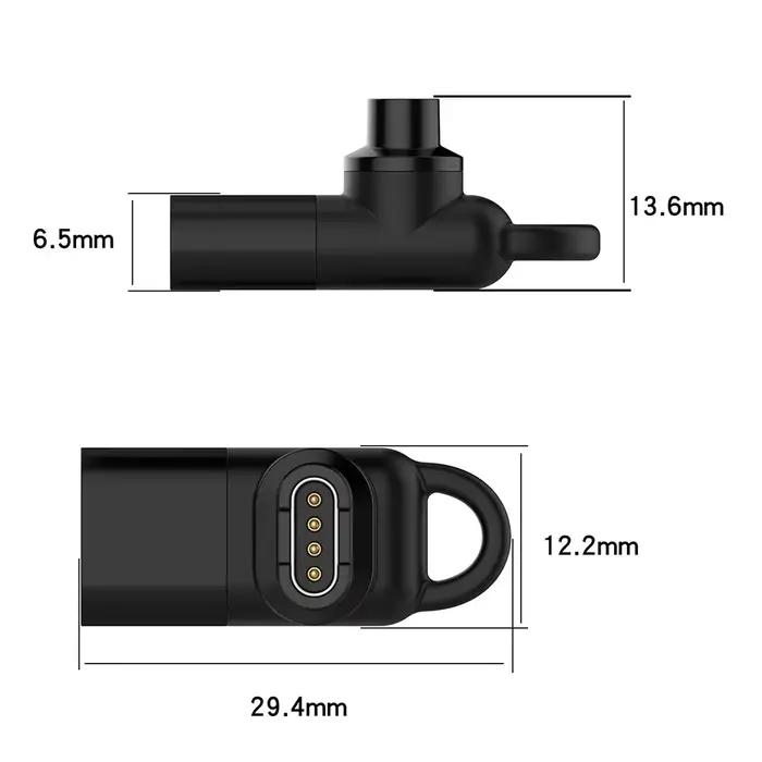 Adaptateur de charge Type-C compatible avec les modèles Garmin Fenix 7