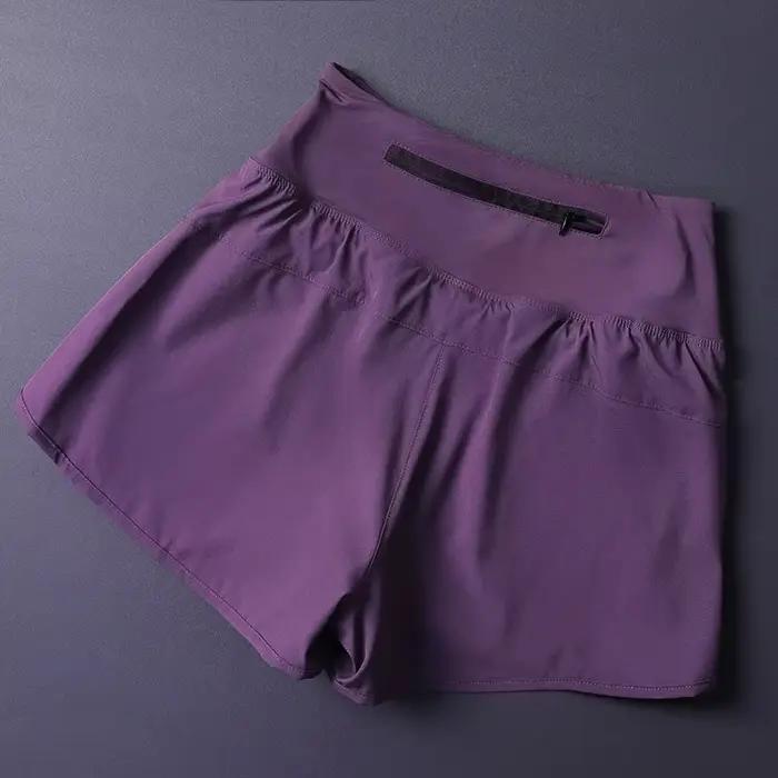 Short 2 en 1 pour femme avec poches – Léger