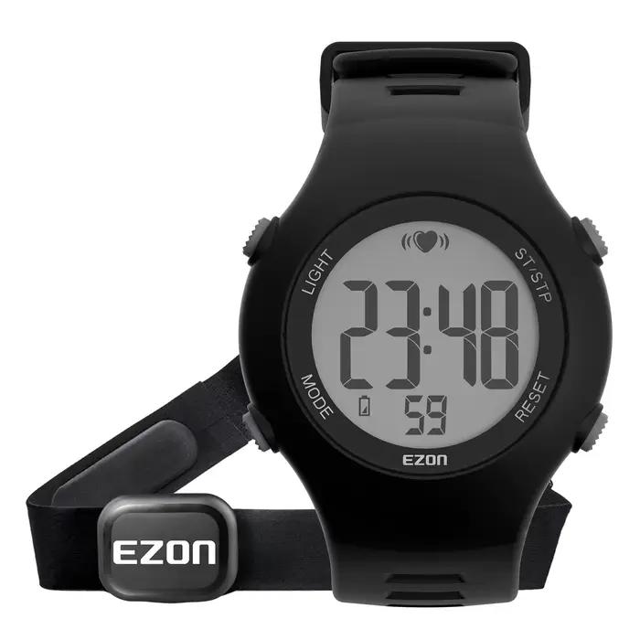 Montre de sport numérique sans fil pour hommes et femmes