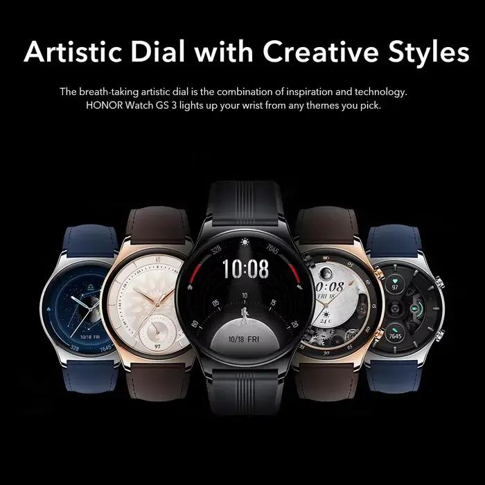 Boom OR-Montre Connectée GS 3 GS3 avec Écran AMOLED 1.43