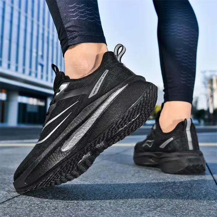 Chaussures de course pour hommes avec plaque en carbone