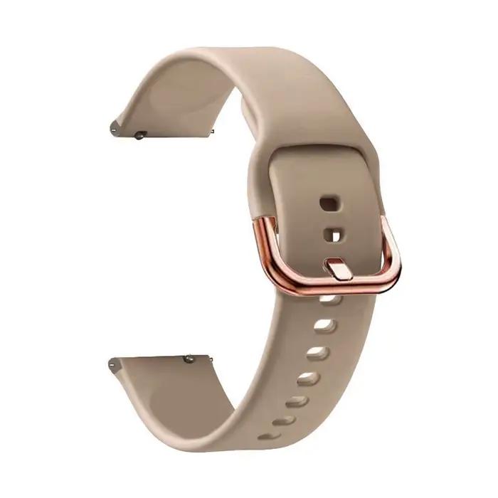 Bracelet de montre en silicone pour femme, bracelet de remplacement pour Garmin Venu 2S 3S Vivoactive 4S 3S, 18mm
