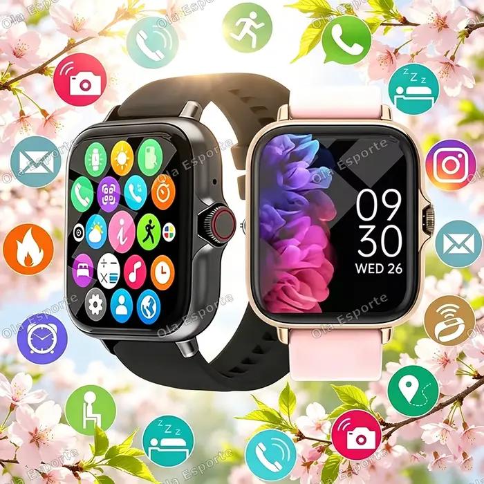 Montre connectée 2026 pour téléphone Android et iOS