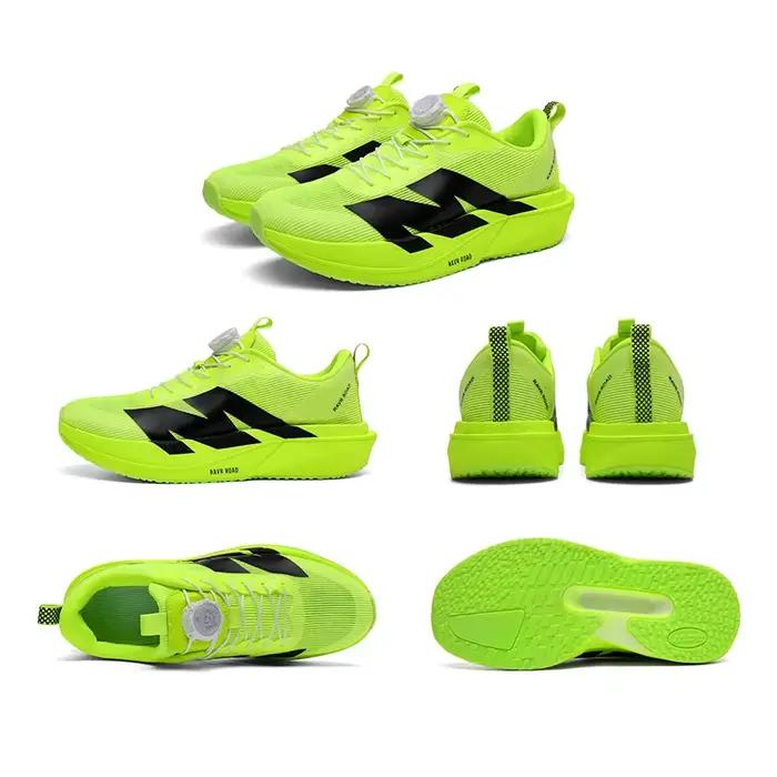 Chaussures de course Marathon Carbon Plate avec boucle rotative