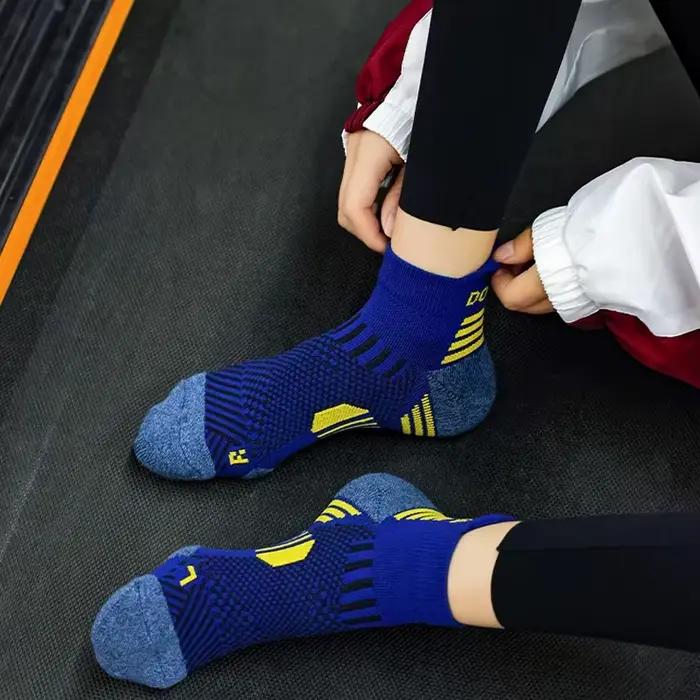 3 paires de chaussettes de course Marathon pour hommes et femmes