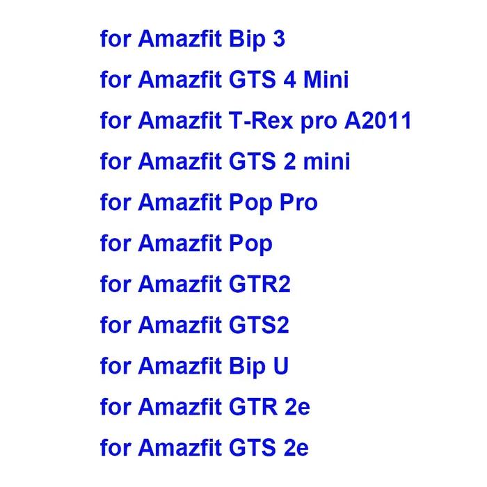 Chargeur de montre intelligente pour Amazfit Bip 3/ GTS 2/ GTS4 Mini/ Bip 3 Pro/ U/ GTR 2/ GTS2 Mini/ GTS 2e, câble de chargement magnétique rapide