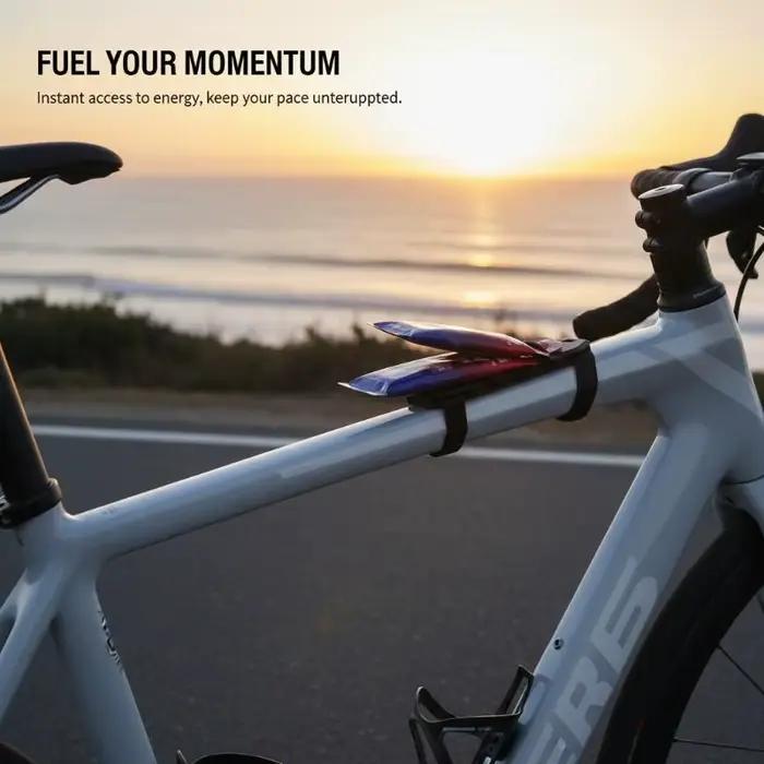 Boîte de rangement pour gel énergétique de vélo