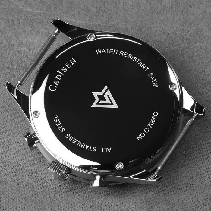 CADISEN 2026 nouvelles montres pour hommes montre à Quartz de luxe pour homme chronographe MIYOTA 0S11