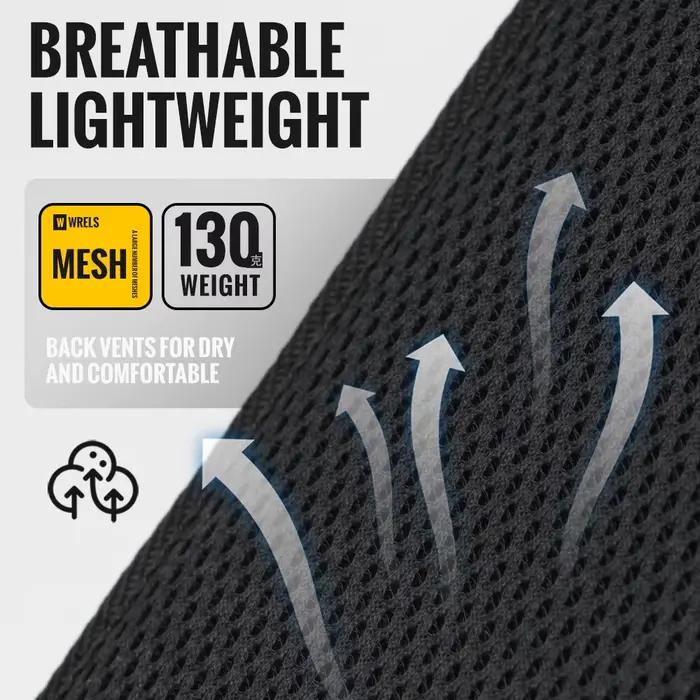 WRELS ceinture d'hydratation de course avec porte-bouteille d'eau sac banane réglable pour courir marche sac de taille