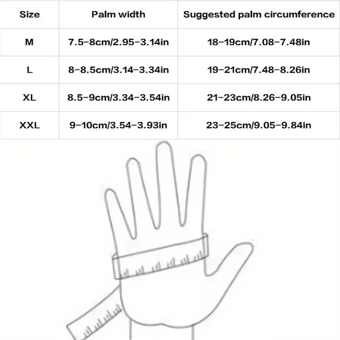 Gants antidérapants demi-doigt