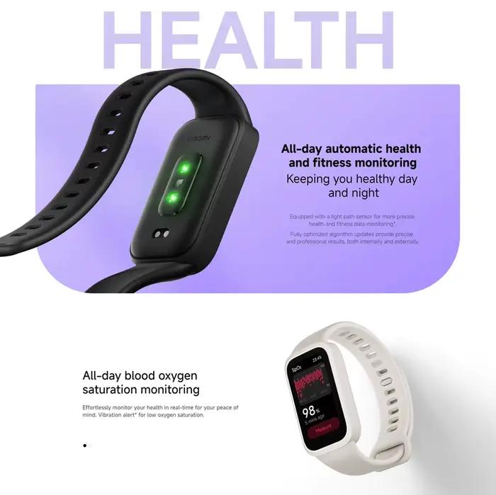 Nouvelle version mondiale Xiaomi Smart Band 9 Active