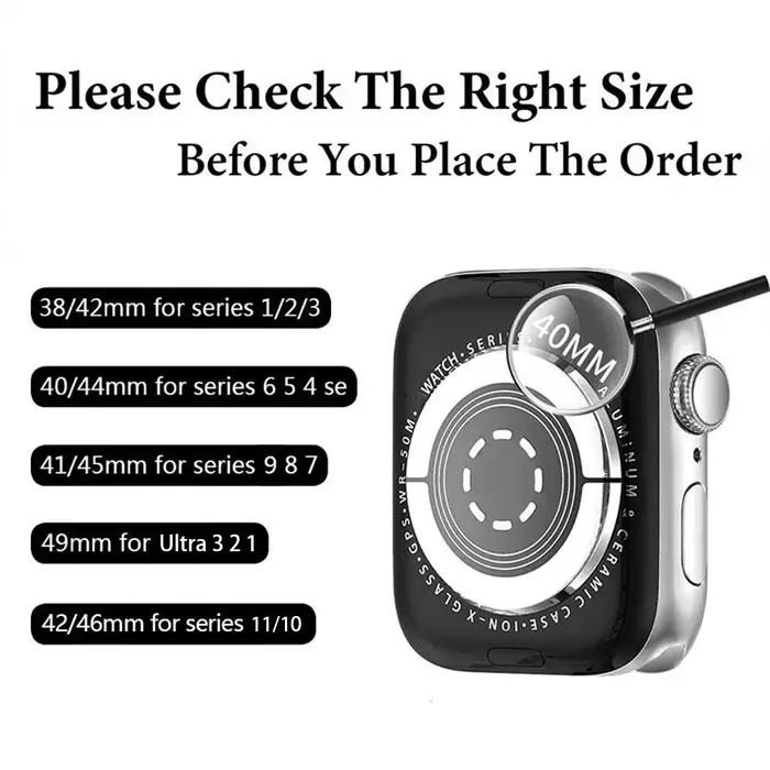 Bracelet en Silicone Trail pour Apple Watch Ultra 3 49mm 46mm 45mm 44mm 42mm 40mm 41mm Sport Starp pour iWatch série 11